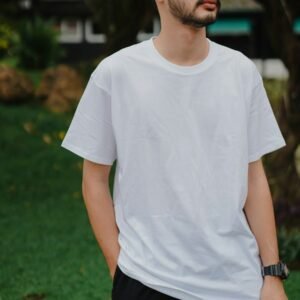 Banosss Clothing tee relaxed white
