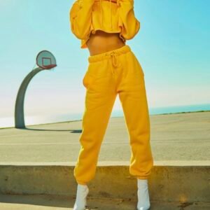 Banosss Clothing track mustard